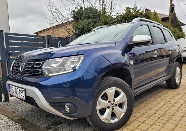 Dacia Duster cena 63500 przebieg: 39000, rok produkcji 2019 z Słupsk małe 379